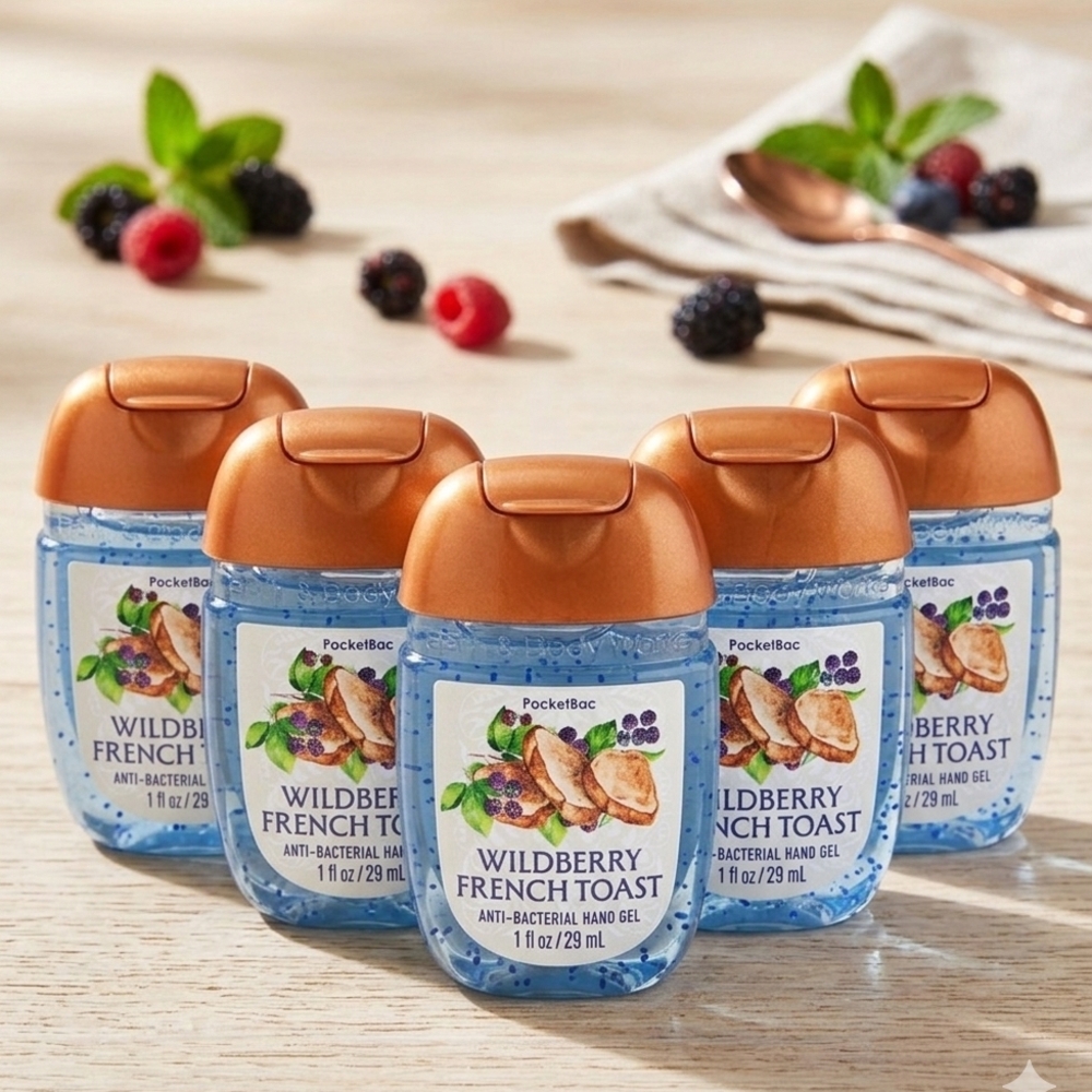 Wildberry French Toast Antibacterial Hand Gels